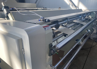 خط إنتاج الورق المقوى المموج 1800 مم مع آلة المعبئ لإنتاج طبقة واحدة